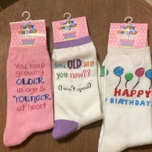 NWT socks 3 pair